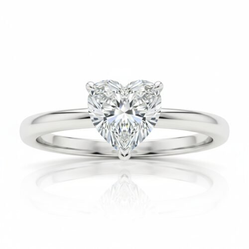 The Sweetheart Heart Cut Solitaire Ring